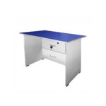 Bureau Mélamine 1m20  2 tiroirs